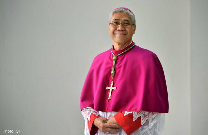 His Grace Archbishop William Goh and CSC Youth & Young Adults